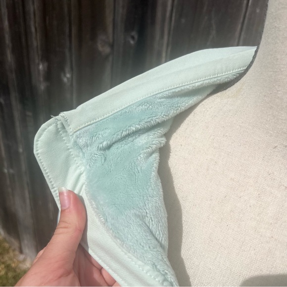 Mint Green North Face Rain Jacket - Picture 4 of 7